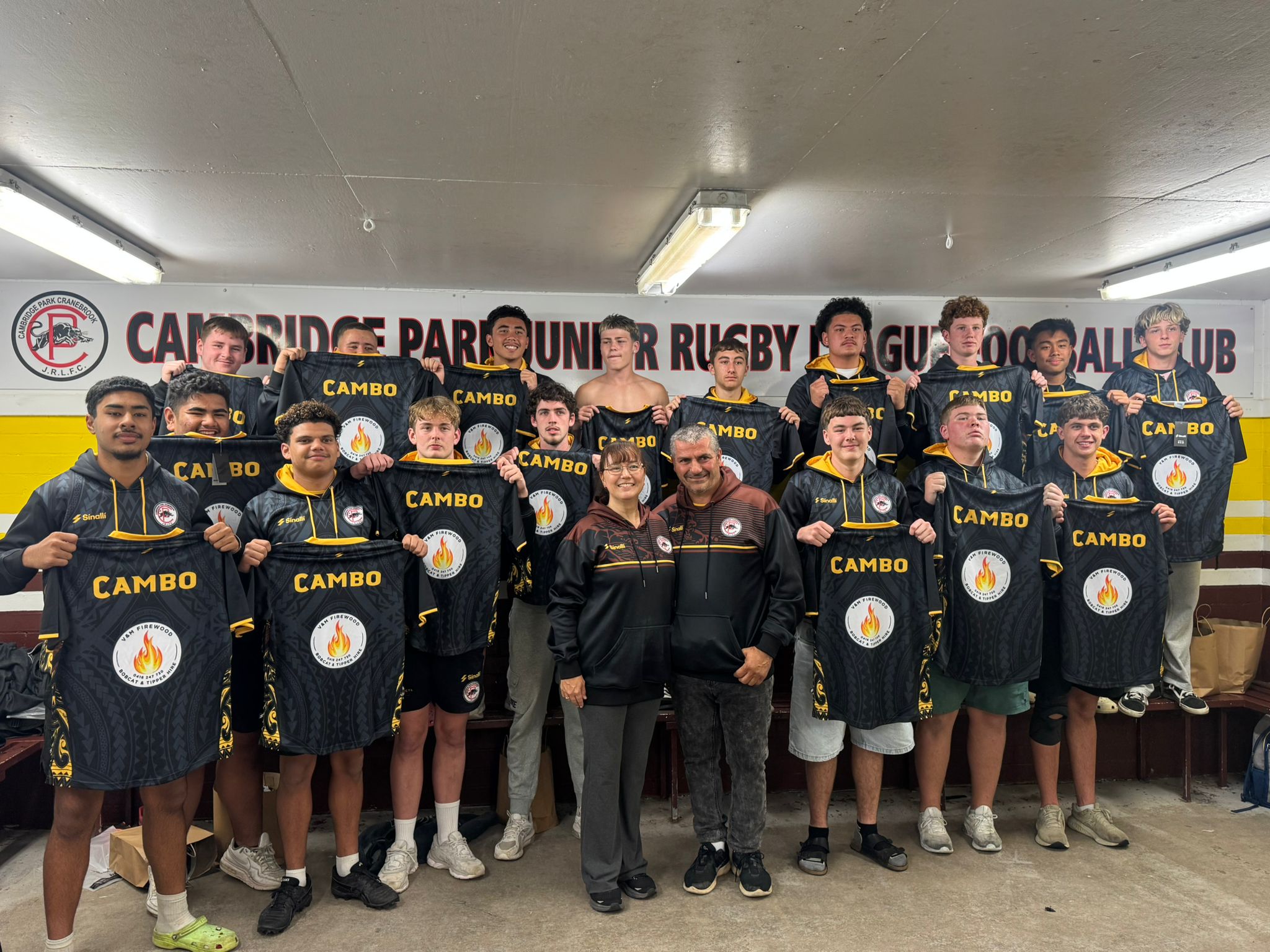 Cambridge Park Cranebrook Under 16s Rugby